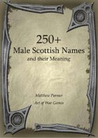 250+ Male Scottish Names and Their Meaning