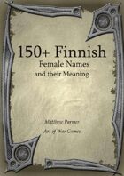 150+ Female Finnish Names and Their Meaning