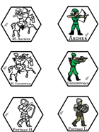 Unit Hex Tokens