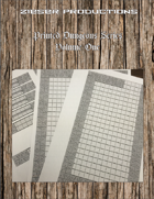 Printed Dungeons Volume One
