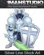 Stock Art - White Knight / Science-Fantasy