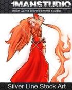 Stock Art - Pyromancer / Science-Fantasy