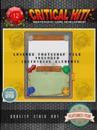 Stock Art - Comic Card Layout (PSD High Res)
