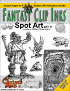 Fantasy Clip Inks:: Spot Art Set 11