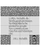 McNabb Black&White Forest Tiles