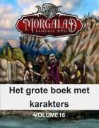 Het grote boek met karakters (Morgalad) Volume 16 (NFF)