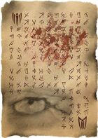 Necronomicon Page 76 Eye of the Zombie (Horror Prop Handout)