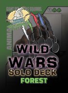 Wild Wars - Beginner Solo Deck - Forest