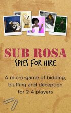 Sub Rosa: Spies for Hire (Premium PNP)