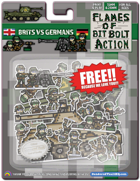 Flames of Bit Bolt Action! 28mm & 15mm British and German Miniatures!