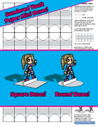 Printable Mini Bases - Paper Power!