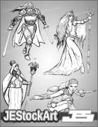 -JEStockPack- Fantasy - Female Adventurers 01