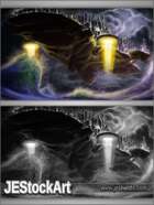 JEStockArt - SciFi - Floating City - DPB