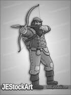 JEStockArt - Fantasy - Rough Woodland Archer - GNB