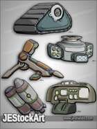 -JEStockPack- SciFi - Mech Equipment Pack 02
