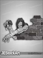JEStockArt - Supers - Brick Talker in Bandages - HQGNB