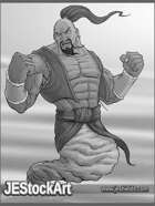 JEStockArt - Fantasy_Arabian - Powerful Male Genie - GNB