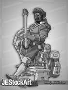 JEStockArt - Fantasy_Fighter_Paladin - Paladin Disquised as Bard - GNB