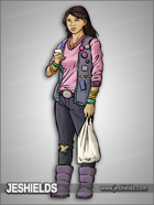 JEStockArt - Modern - Filipino Woman In Vest - CNB
