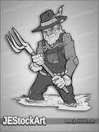 JEStockArt - Fantasy - Pitchfork Farmer - GNB