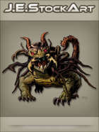 JEStockArt - Fantasy - Mutated Dragon With Insect Parts - CNB