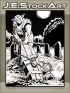 JEStockArt - Fantasy - Bugbears Stealing Locked Casket - IWB