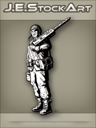 JEStockArt - Modern - Weapons Specialist With Unstrapped Helmet - INB