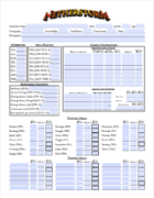 Netherstorm Character Sheet