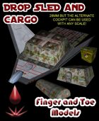 Drop Sled and Cargo