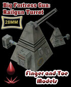 Big Fortress Gun: Rail Gun Turret