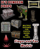Io's Dungeon Props