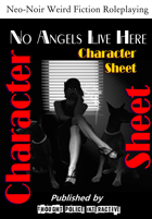 No Angels Live Here (CHARACTER SHEET)