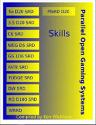 Parallel Open Gaming Systems Skills