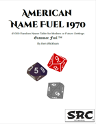 American Name Fuel 1970