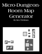 Micro-Dungeon-Room Map Generator
