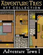 Adventure Tiles VTT Collection: Adventure Town I