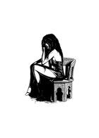 Filler spot - character: vampire girl - RPG Stock Art