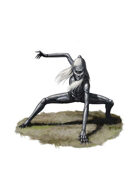 Filler spot colour - character: cyclops spider hybrid - RPG Stock Art