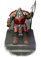 Character - Dwarf King - RPG Stock Art
