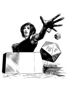 Filler spot - character: game master - RPG Stock Art