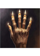 Colour card art - items: hand of glory - RPG Stock Art
