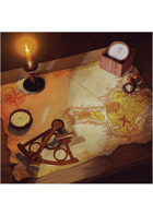 Colour card art - items: nautical - RPG Stock Art