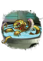 Filler spot colour - creature: mind hacker - RPG Stock Art