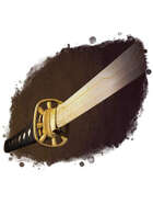 Filler spot colour - items: cyberpunk katana - RPG Stock Art