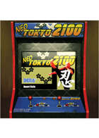 Colour card art - items: arcade; neo tokyo - RPG Stock Art