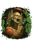 Filler spot colour - creature: carnivorous tree - RPG Stock Art