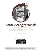 Nye kontakter og Personale til Vaesen