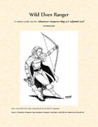 Wild Elven Ranger