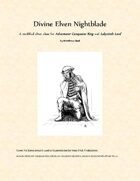 Divine Elven Nightblade
