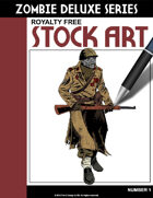Zombie Deluxe Stock Art #1